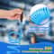 25FT Air Compressor Hose Recoil PU Air Hose With Coupler For Flexible And Tangle Free Use 5