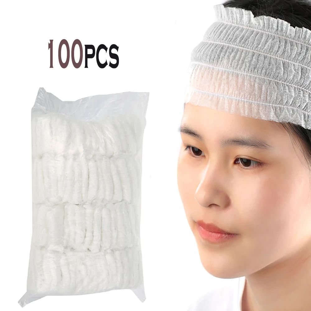 Disposable Spa Headbands Set For Facial Skincare Makeup And Salon Use 6