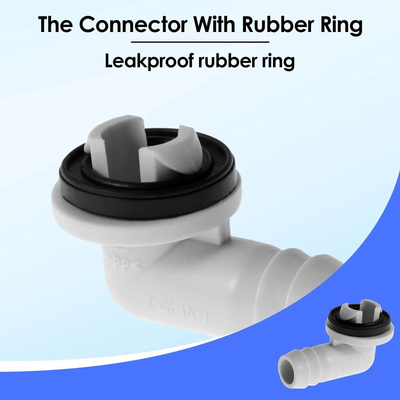 Leak Proof Air Conditioner Drain Hose Extension 98FT Pipe For Mini Split AC Units 4