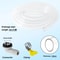 Leak Proof Air Conditioner Drain Hose Extension 98FT Pipe For Mini Split AC Units 5