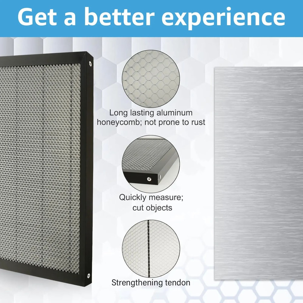 Laser Cutting Honeycomb Bed Steel Work Table For CO2 And Diode Laser Engravers 3