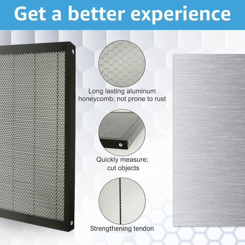 Laser Cutting Honeycomb Bed Steel Work Table For CO2 And Diode Laser Engravers 3