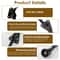 Heavy Duty Kickdown Door Stopper Adjustable Pedal Door Stop For Home And Garage 1