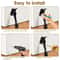 Heavy Duty Kickdown Door Stopper Adjustable Pedal Door Stop For Home And Garage 2