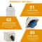 Waterproof Rotary Switch 220V ON OFF Power Control Box Flame Retardant Safety Switch 2