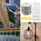 Heavy Duty PVC Coated Steel Cable Clothesline Rope With Hooks For Outdoor Use 1