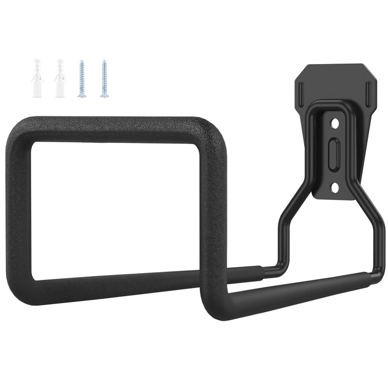 Heavy Duty Wall Mounted Garden Hose Holder Metal Hose Hanger For Outdoor Storage 6