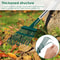 Adjustable Garden Leaf Rake With Long Handle 11 Prong Heavy Duty Yard Cleaning Tool 3