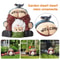 Funny Garden Statue Resin Yard Decor Animal And Gnome Sculpture Wall Mounted Outdoor Ornament 0