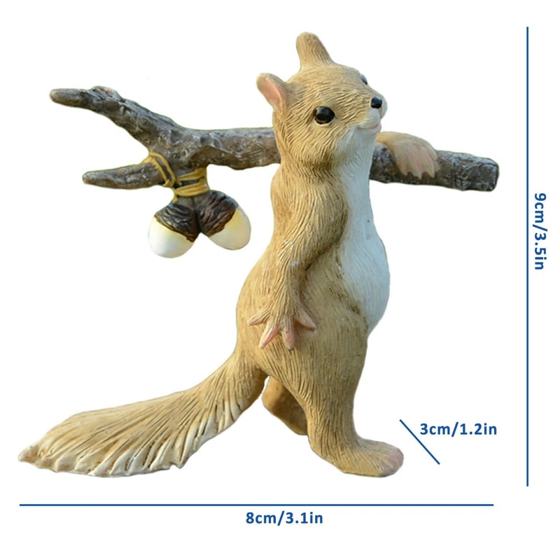 Funny Garden Statue Resin Yard Decor Animal And Gnome Sculpture Wall Mounted Outdoor Ornament 9