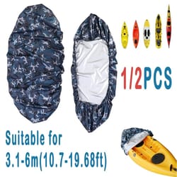 waterproof kayak cover uv resistant canoe boat storage cover for outdoor protection