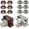 Push Button Cabinet Latch Set Keyless Door Catch For RV Drawers And Cupboards 0