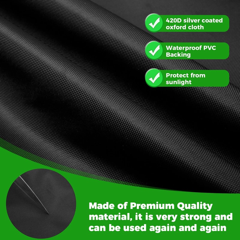 Waterproof Garden Hose Reel Cover Adjustable Outdoor Hose Protector For Storage And Weather Protect 3