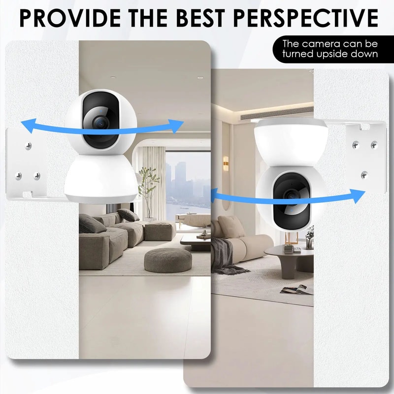 Heavy Duty L Shape Camera Wall Mount Bracket Set For CCTV And PTZ Systems 4