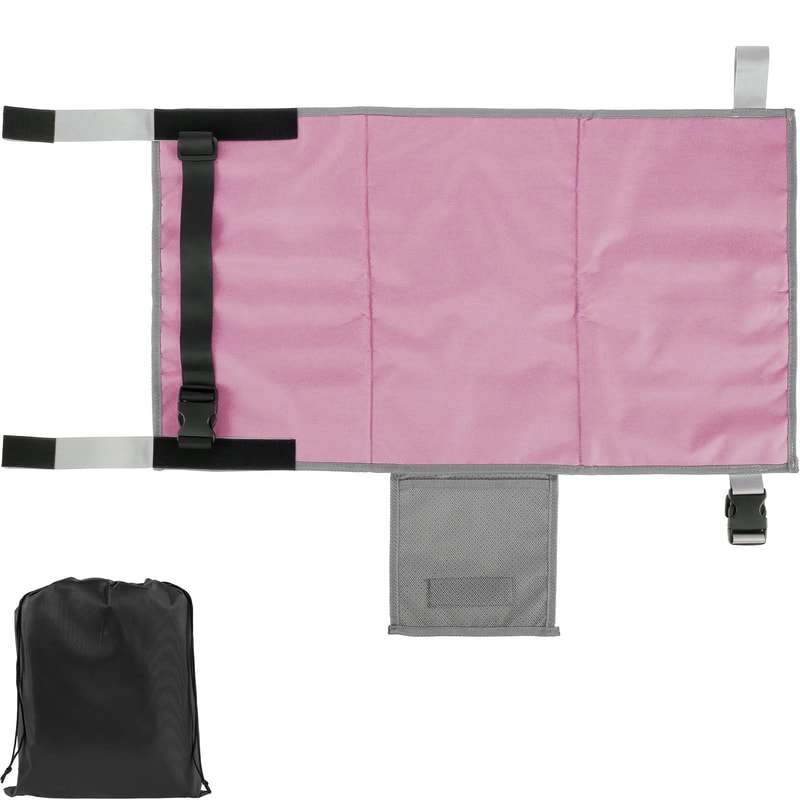 Toddler Airplane Seat Extender Travel Bed Footrest For Kids 7