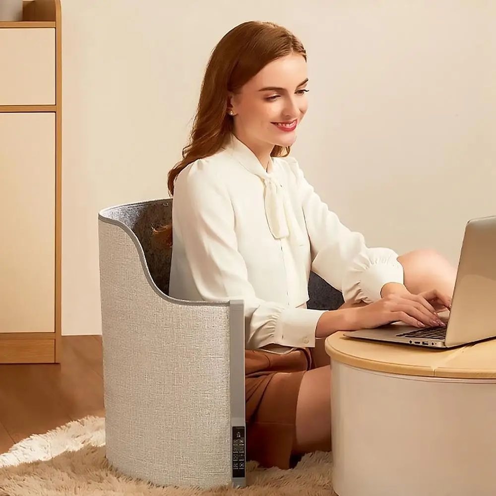 Electric Foot Warmer Under Desk With Adjustable Heat Settings 4