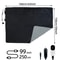 12V Heated Car Blanket With Adjustable Heat And Timer Control 1