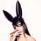 Cartoon Bunny Half Face Mask For Costume Party And Cosplay 3