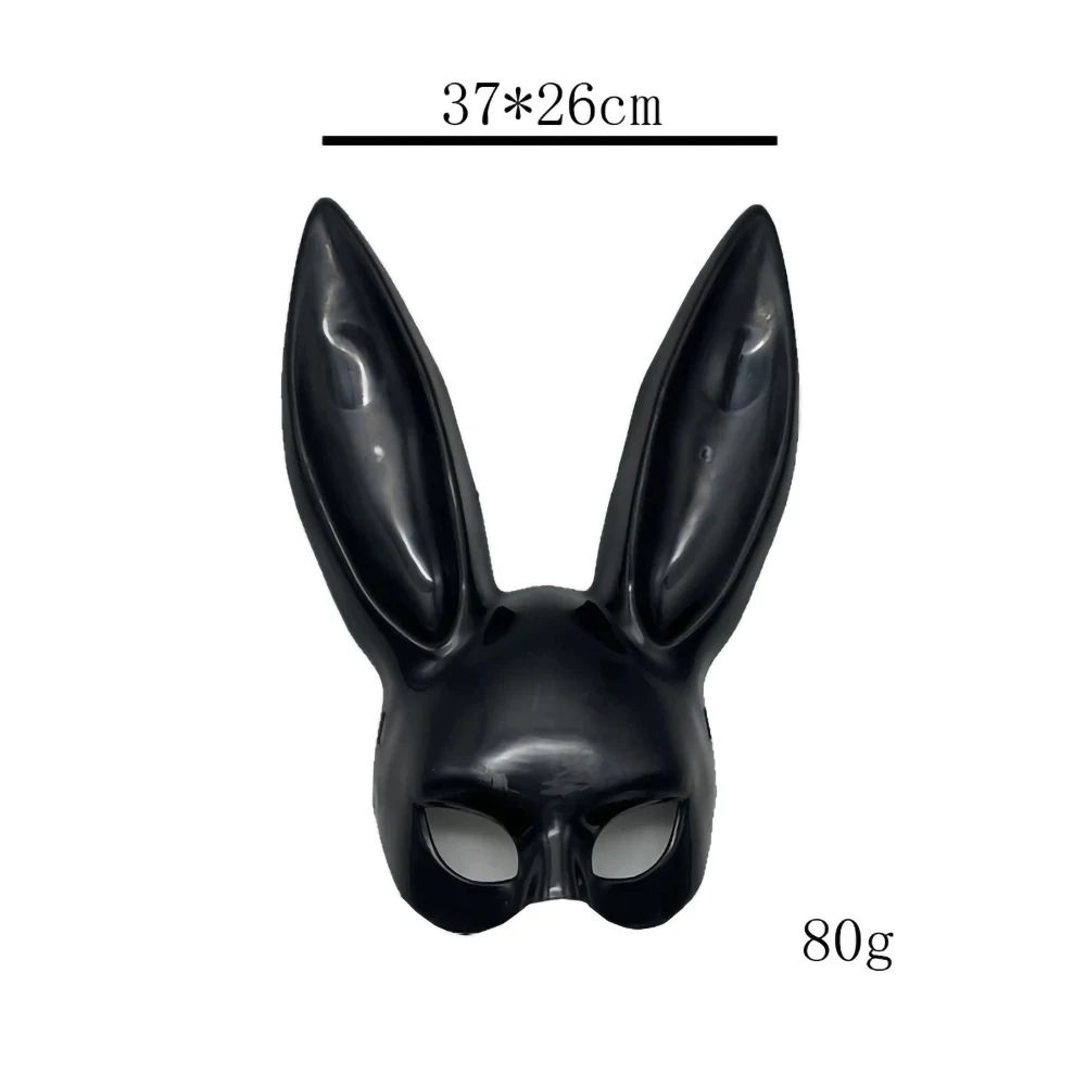 Cartoon Bunny Half Face Mask For Costume Party And Cosplay 5