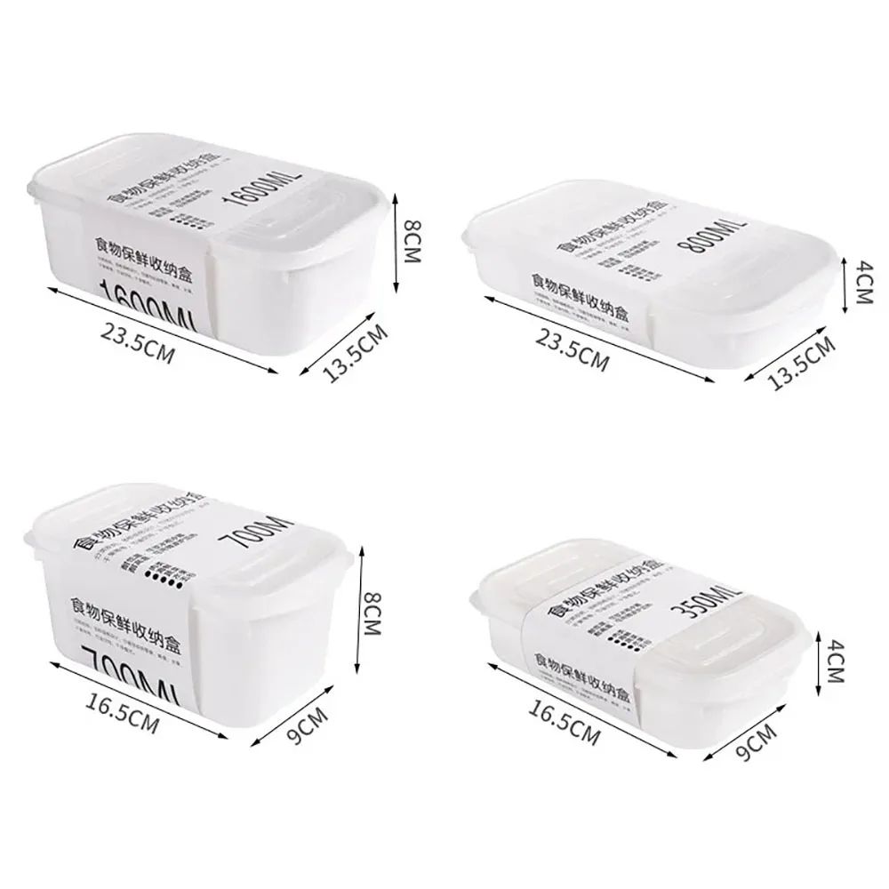 Airtight Food Storage Containers Set For Fridge And Kitchen Organization 5