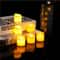 Flameless LED Tea Light Candles Set Warm White Battery Operated Lights 3