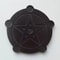 Wooden Pentagram Candle Holder Set With Ritual Plate For Altar Decor 6
