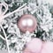 Pink Snowflake Christmas Wreath Door Hanging Holiday Decoration 5