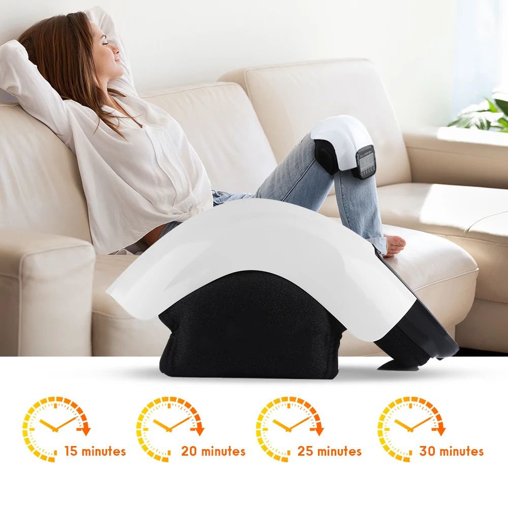 Wireless Knee Massager Air Compression Knee Therapy Device With Heat And Vibration 3