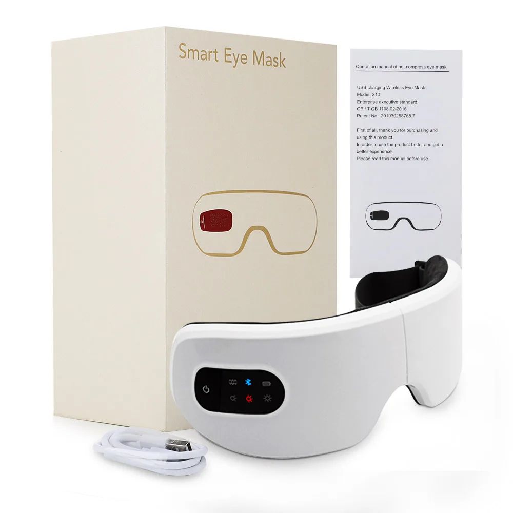 Smart Eye Massager With Heat And Air Pressure Bluetooth Relaxation Glasses 6