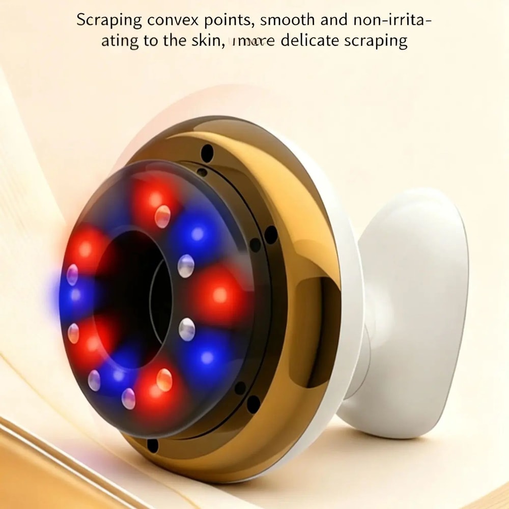 Electric Body Massage Brush Cupping Scraping Relaxation Tool 2