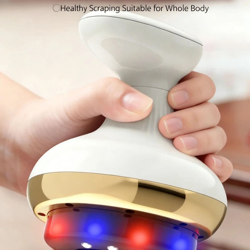 Electric Body Massage Brush Cupping Scraping Relaxation Tool 3