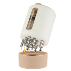 electric scalp massager hair growth applicator with red light therapy