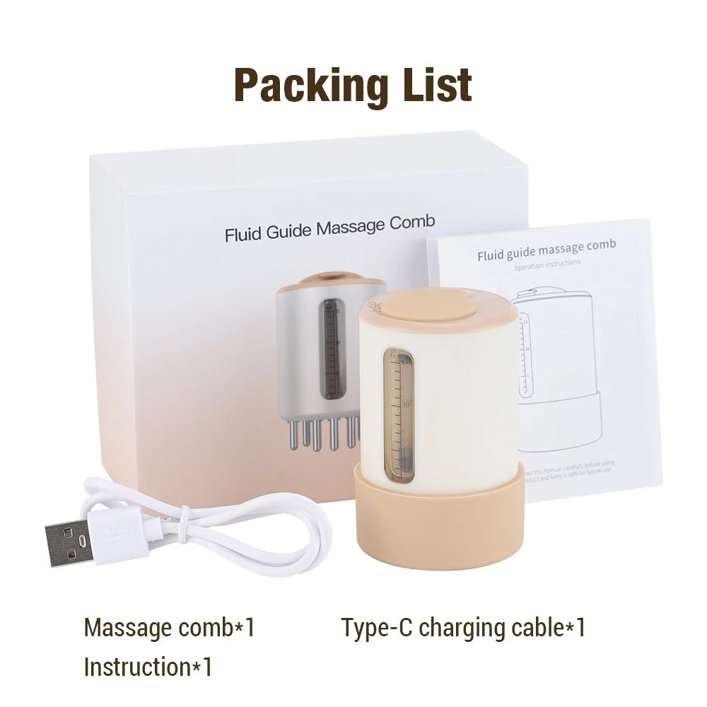 Electric Scalp Massager Hair Growth Applicator With Red Light Therapy 6