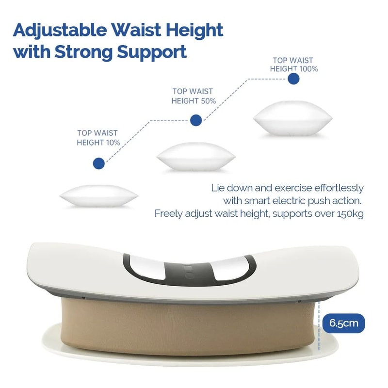 Lumbar Traction Massager Cushion With Electric Waist Support And Relaxation 4