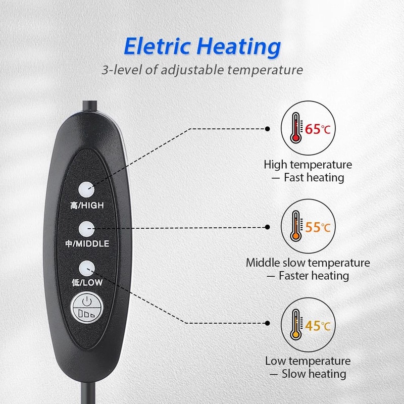 Adjustable Neck Traction Collar With Heat Support And Posture Correction 5