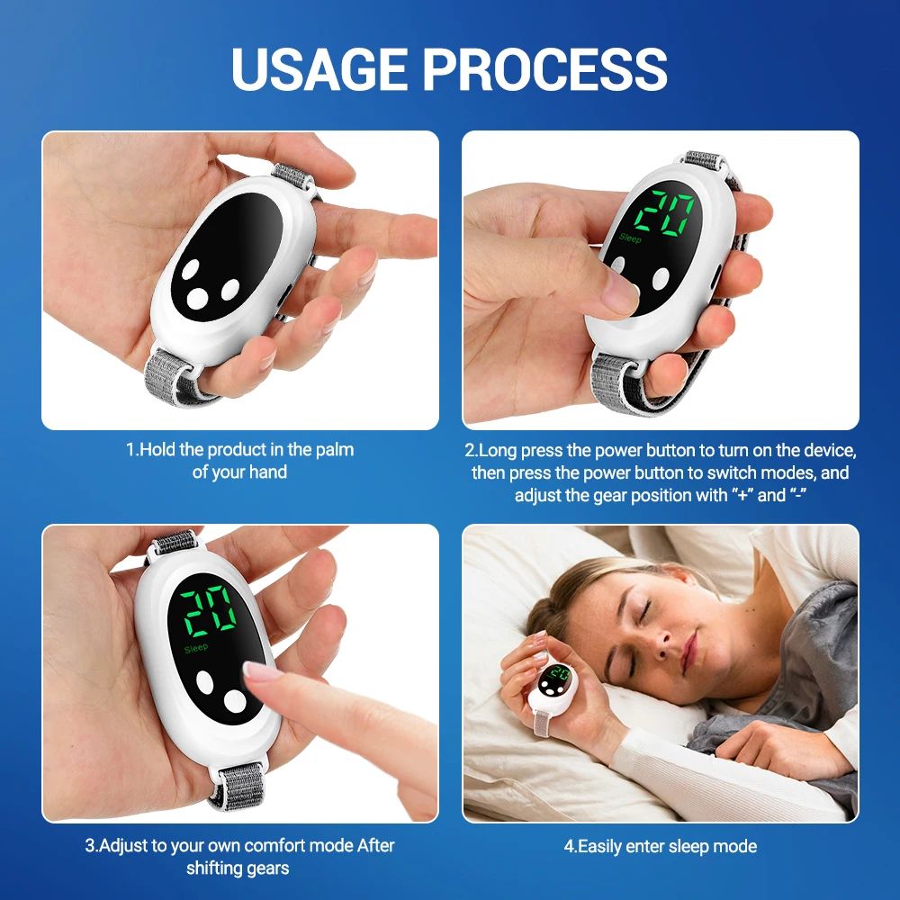 Microcurrent Sleep Aid Device For Relaxation And Stress Relief Massage 3