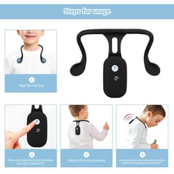 smart posture corrector device with real time monitoring and reminder