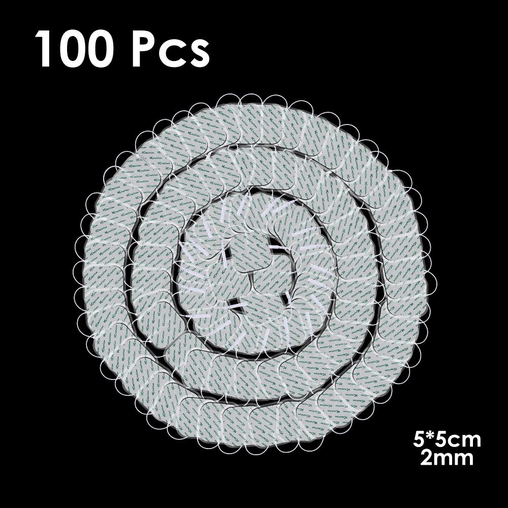 Reusable EMS TENS Electrode Pads Muscle Stimulator Replacement Gel Pads 0