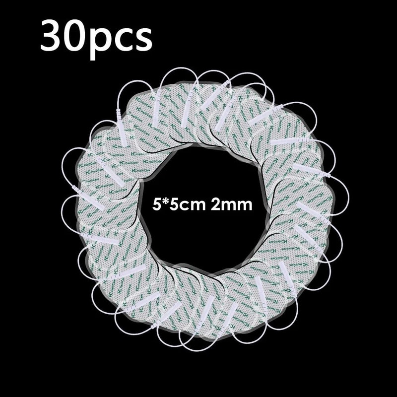 Reusable EMS TENS Electrode Pads Muscle Stimulator Replacement Gel Pads 8