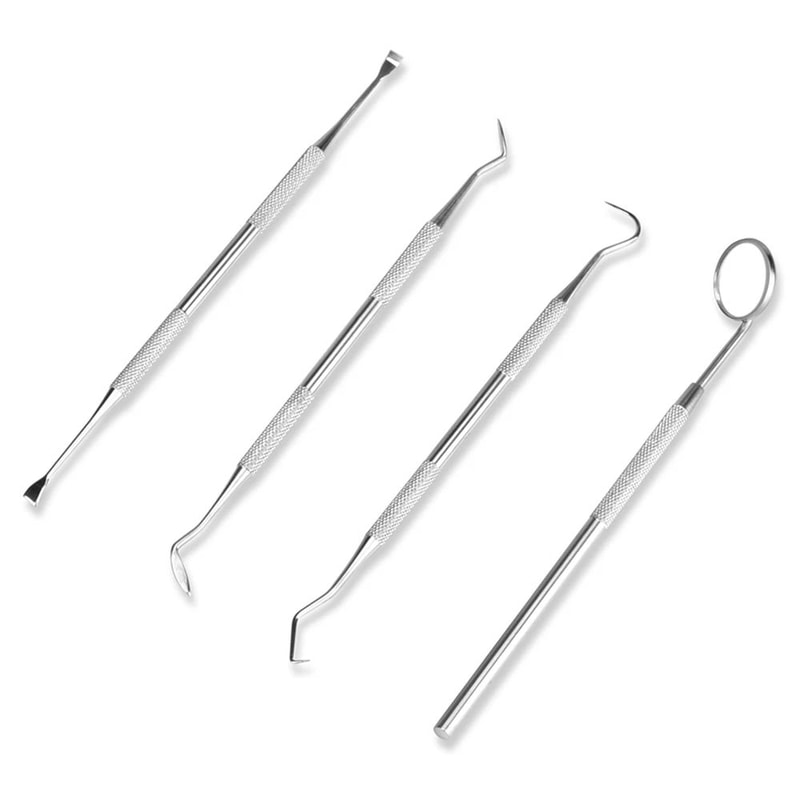 Dental Cleaning Tools Kit Tartar Remover Set For Teeth Plaque And Oral Care 6