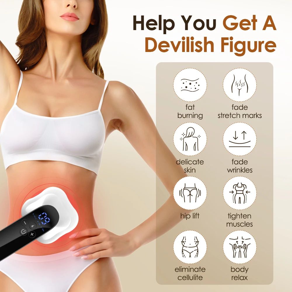 Electric Body Massager For Abdomen And Legs Deep Tissue Sculpting And Relaxation Device 1