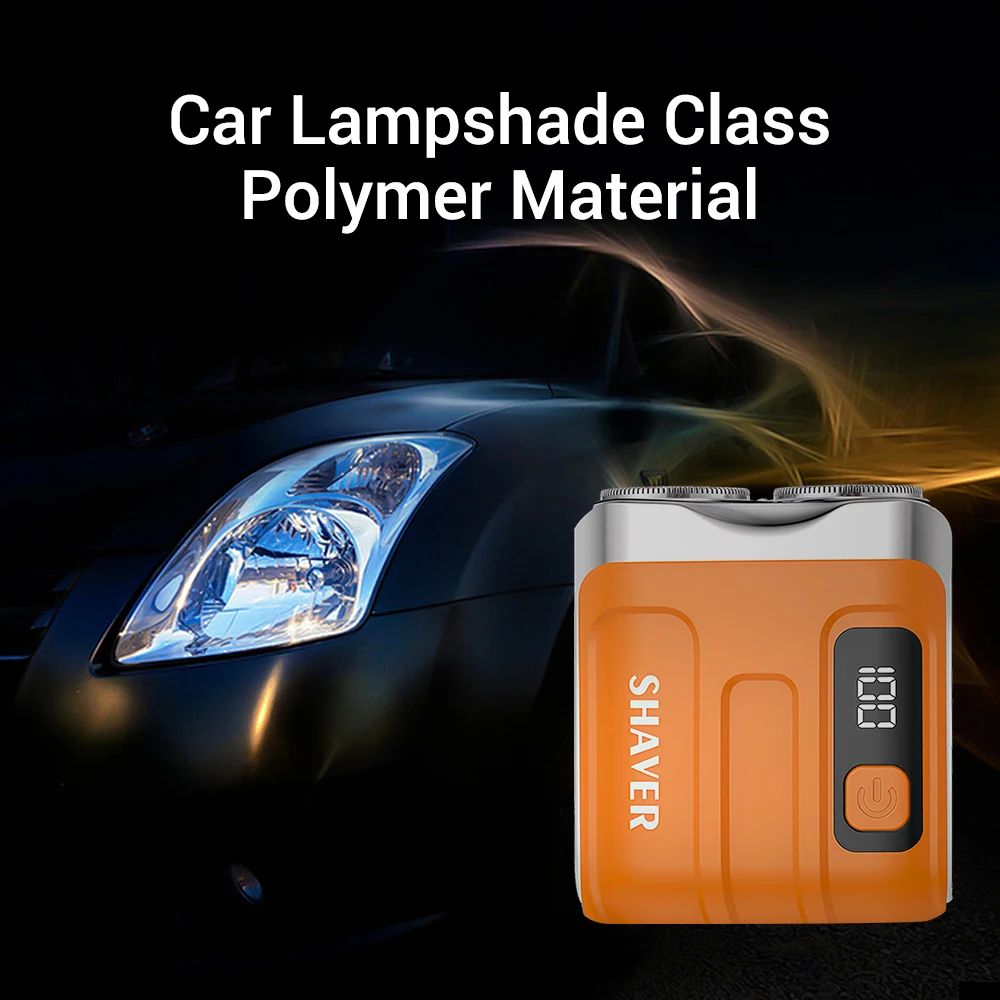 Electric Mini Shaver Rechargeable Portable Mens Travel Razor With Digital Display 3