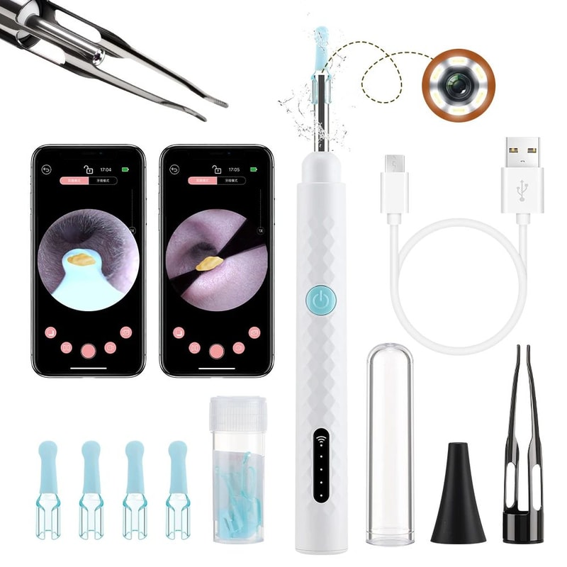 Wireless Ear Camera Otoscope HD Ear Cleaner With App Visual Cleaning Tool 7