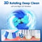 Rotary Electric Toothbrush Rechargeable Deep Cleaning Toothbrush With 8 Brush Heads 2
