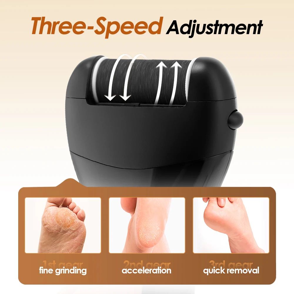 Electric Foot Callus Remover Pedicure Tool For Smooth Heel Skin Care 3