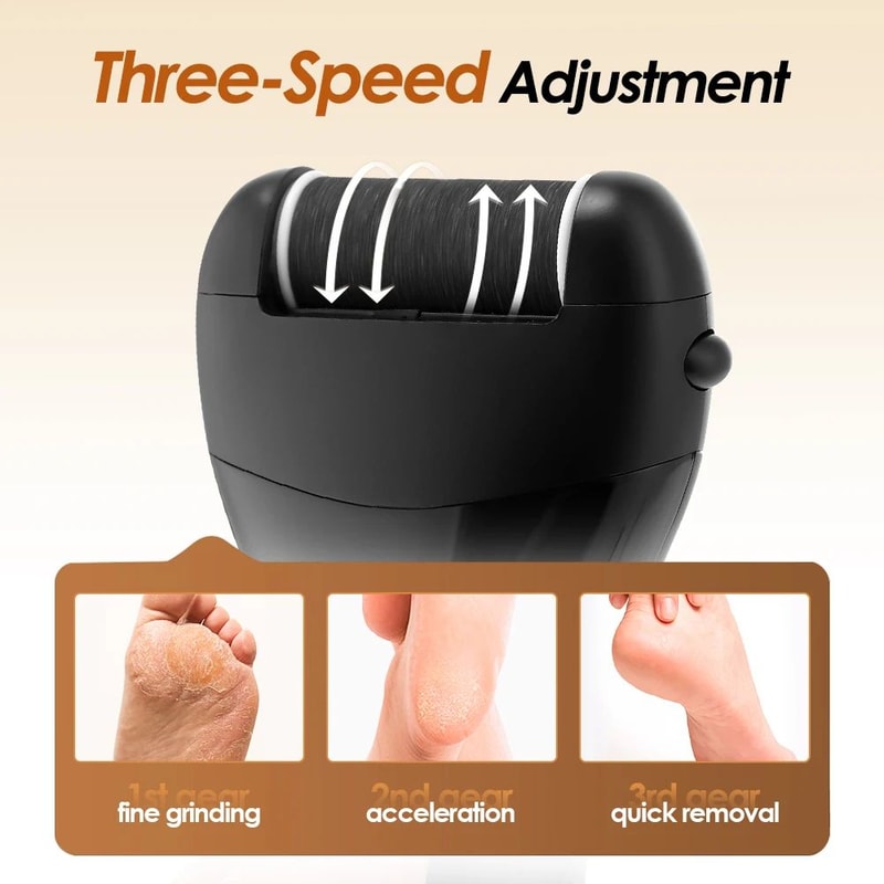 Electric Foot Callus Remover Pedicure Tool For Smooth Heel Skin Care 3