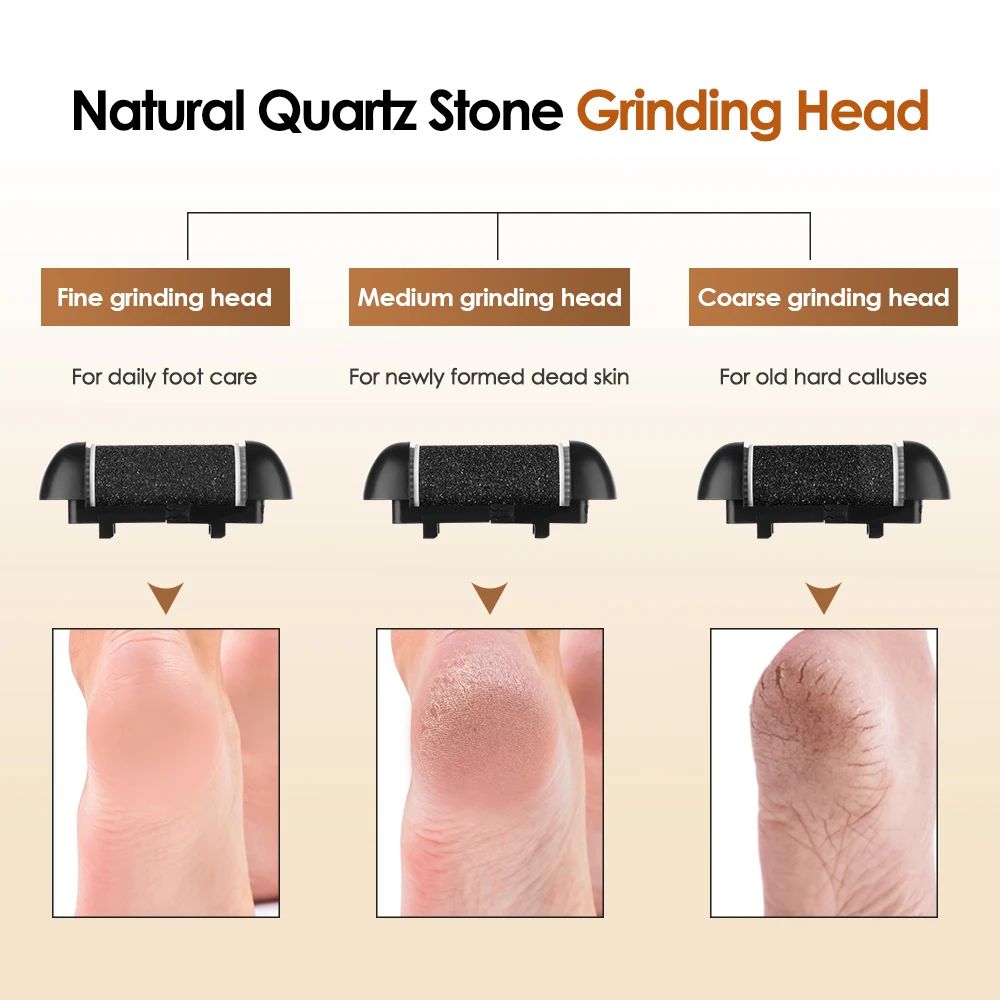 Electric Foot Callus Remover Pedicure Tool For Smooth Heel Skin Care 4