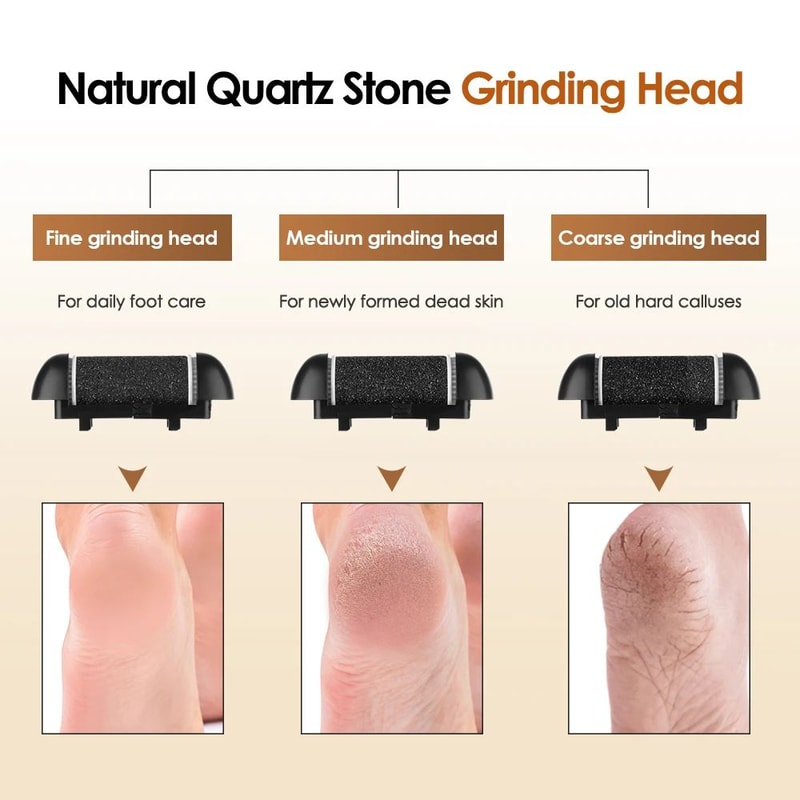 Electric Foot Callus Remover Pedicure Tool For Smooth Heel Skin Care 4