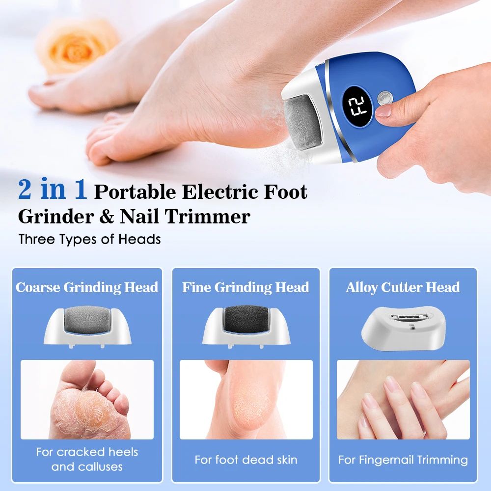 Electric Nail Clipper Automatic Nail Trimmer With Light For Safe Precision Cutting 2