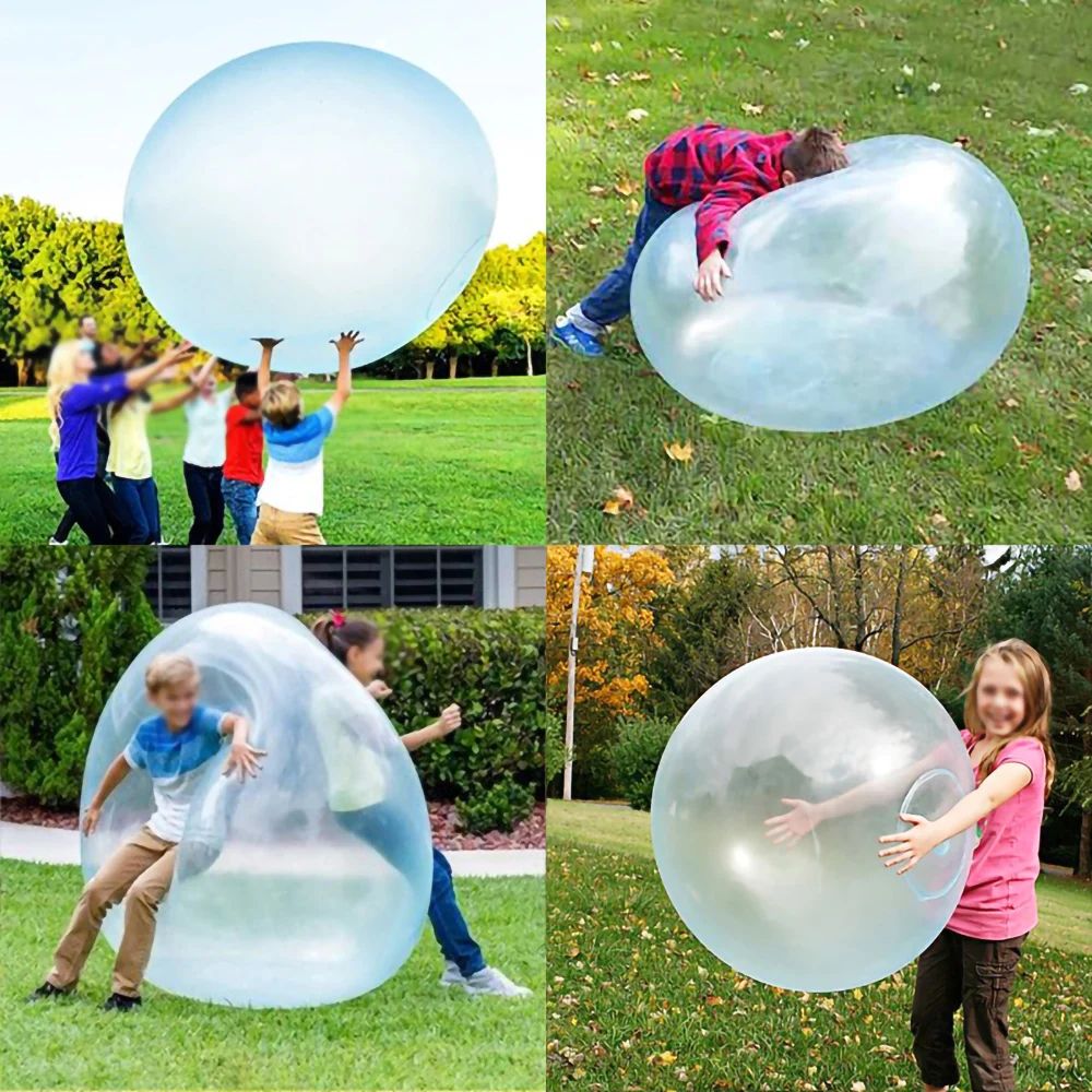 Inflatable Bubble Ball Kids Outdoor Water Balloon Toy For Fun Play 1